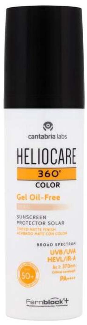 Жидкая основа для макияжа Heliocare 360°, SPF 50, светло-коричневый цв., 50 мл
