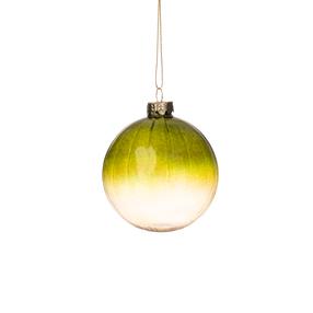 Eglutės žaisliukas Christmas Touch EBO340488, žalia sp., 8 cm, stiklas
