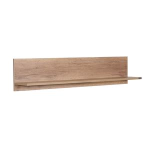 Sieninė lentyna Kalune Design Raf-11-Tt-1, riešuto sp., 25 cm x 20 cm x 120 cm