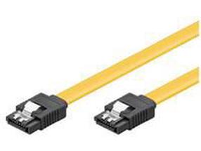 Kabelis MicroConnect SATA III, SATA III, 0.3 m, geltona sp.