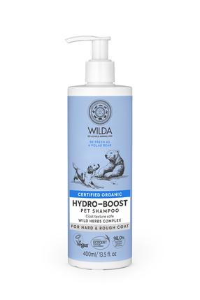 Šampūnas gyvūnams Wilda Siberica HYDROBOOST, 400 ml