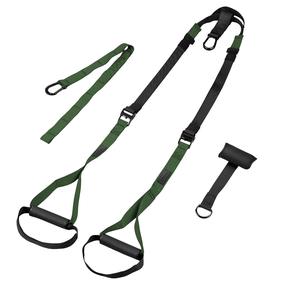 Võimlemislint Spokey Trexer, 200 - 290 cm x 13 cm, must v.