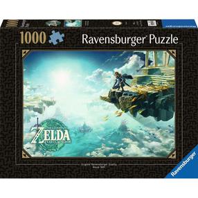 Puzle Ravensburger Zelda, 50 cm x 70 cm, 1000 gab., daudzkrāsaina