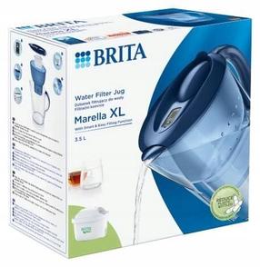 Veefiltrid Brita Marella XL, 3.5 l, läbipaistev v./sinine v.