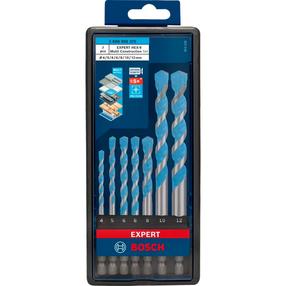 Grąžtų komplektas Bosch 2608902370, universalus, sraigtinis, hex, 4-12 mm x 12 cm