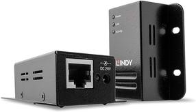 Buitinis ilgintuvas Lindy USB 2.0 Cat.6 Extender, 67 x 60 mm, juoda sp.