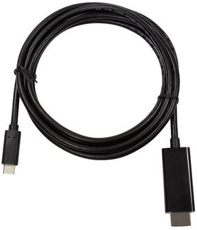 Laidas Logilink USB-C to HDMI UA0329 USB C male, HDMI, 1.8 m, juoda sp.