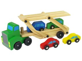  Mänguautode transportija Lean Toys Double Decker LT9116, mitmevärviline