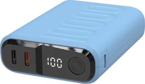 Nešiojamas įkroviklis (Power bank) Realpower PB-10000C, 10000 mAh, žydra sp.