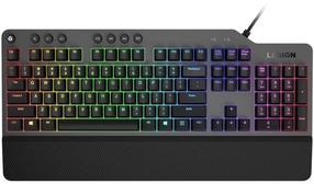 Klaviatūra Lenovo Legion Legion K500 RGB Red, EN, juoda
