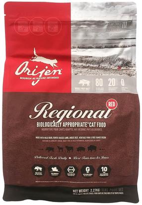 Sausas kačių maistas Orijen Regional, žvėriena, 1.8 kg