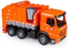  Mänguasja prügiauto Lena Giga Trucks Garbage Truck 02168EC, oranž v.