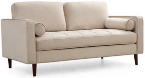 Diivan Hanah Home Rome 560ARE1513, hele pruun v., 90 x 175 cm x 70 cm