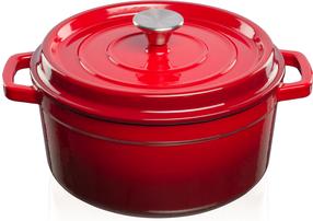 Katls Grand feu, Ø26 cm, 4.7 l, sarkana krās.