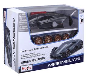 Конструктор Maisto Assembly Line Lamborghini Terzo Millenium 10139287, 34 шт.