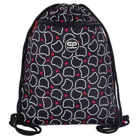Jalanõude kott CoolPack Vert Bear, valge v./must v./punane v.