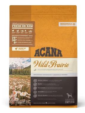 Sausā suņu barība Acana Wild Praire, vistas gaļa/tītara gaļa, 2 kg