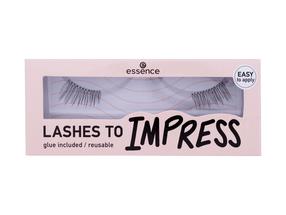 Накладные ресницы Essence Lashes To Impress 03 Half Lashes, черный цв.