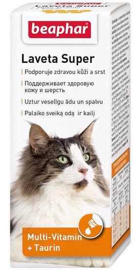 Barības piedevas, vitamīni kaķiem Beaphar Laveta Super