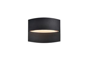 Sieninis lauko šviestuvas Lutec Lotus 5193201012, 8.5W, LED, IP54, juoda sp., 6.4 cm x 14 cm