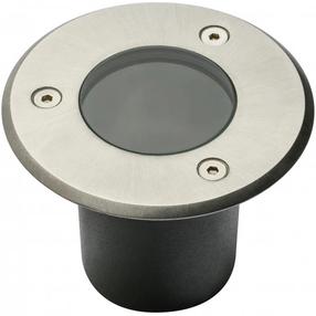 Iebūvēts āra gaismeklis GTV Alfa-O Mini 06, 10W, GU10, IP67, alumīnija krās./melna krās., 10 cm x 8 cm