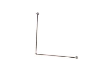 Vonios karnizas Domoletti GRO-007, 90 cm, Ø 30 mm, nerūdijančiojo plieno