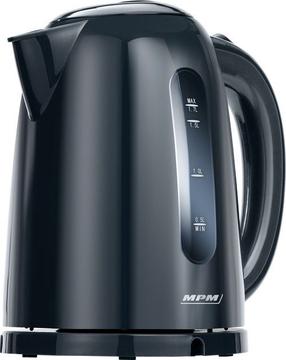 Elektriskā tējkanna MPM MCZ-85, 1.7 l, melna krās.