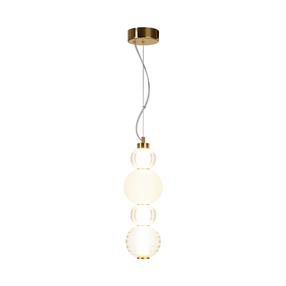 Šviestuvas kabinamas Maytoni Collar P069PL-L17G3K, LED, 3000 °K, 1 x 17 W, aukso sp. / aukso sp., 15 x 15 cm