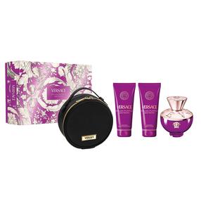 Dovanų komplektas moterims Versace Dylan Purple, 4 vnt.