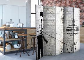 Фотообои Artgeist Graffiti Area Paravent667, 172 см x 225 см
