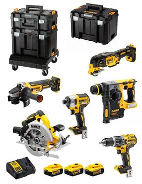 Akumulatora instrumentu komplekts ar bateriju Dewalt DCK685P3T-QW, 18 V, 5 Ah