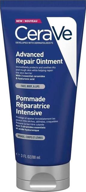 Balzāms, sejas un ķermeņa kopšanai Cerave Advanced Repair Ointment, 88 ml, 18+