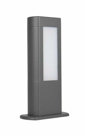 Brīvi stāvošs āra gaismeklis Su-Ma Evo GL15401, 8W, LED, IP54, tumši pelēka krās., 11 cm x 30 cm