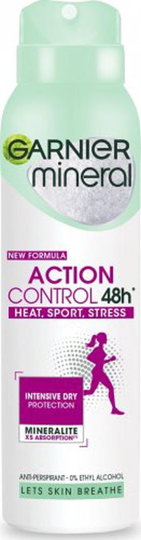 Moteriškas dezodorantas Garnier Action Control 48h Stress, 150 ml