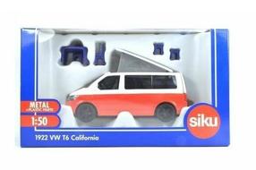 Mänguasjabuss Siku VW T6 California, 1:50, sinine v.
