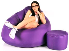 Sėdmaišių rinkinys Mega Comfort XXL Kodura 829, violetinė sp.