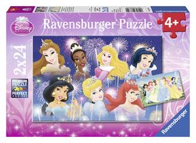 Puzle 2in1 Ravensburger Disney Princesses Gathering 088720, 48 gab.