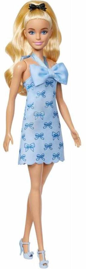 Lėlė Mattel Barbie Fashionistas HYT93, 29 cm, mėlyna sp.
