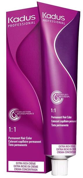 Plaukų dažai Kadus Professional Permanent Color, 12/81 special blond pearl ash sp., 60 ml