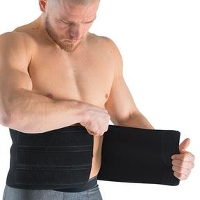 Diržas Gymstick Back Support 1.0, Universalus, juoda sp.