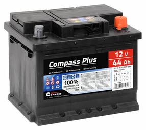 Akumulators Compass Plus, 12 V, 44 Ah, 360 A