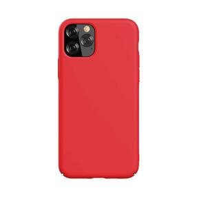Telefona vāciņš Devia Nature Series Silicone, sarkana krās., Apple