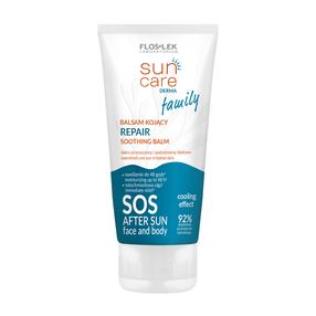 Pretiedeguma balzāms ķermenim/sejai Floslek Sun Care Family Repair SOS, 125 ml