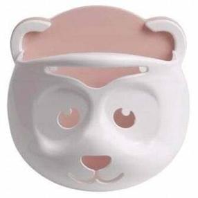 Vannas rotaļlietu organizators Maltex Panda, balts krās./rozā krās.