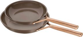 Pannu komplekts Zwilling Milano, Ø 28 cm, alumīnijs, brūna krās.
