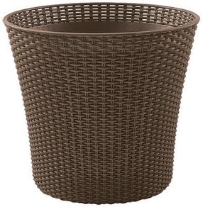 Gėlių vazonas Keter Conic Planter, plastikinis, rudas