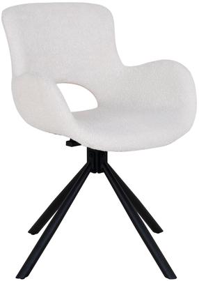 Valgomojo kėdė House Nordic Amorim, matinė, balta sp., 58 cm x 59 cm x 82.5 cm