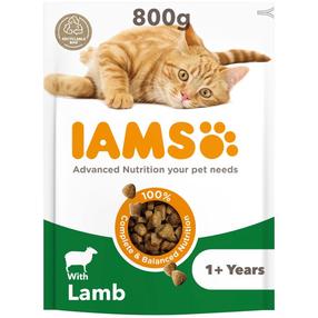 Sausas kačių maistas IAMS Advanced Nutrition, ėriena, 0.8 kg
