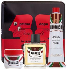 Sejas kopšanas komplekts vīriešiem Proraso Red Vintage Primadopo, 350 ml