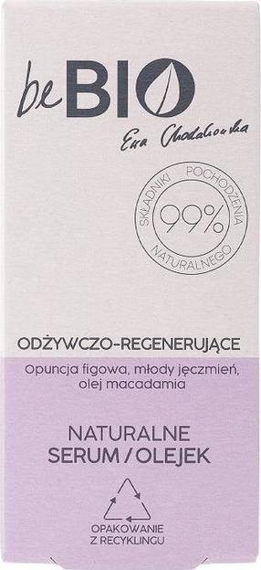 Сыворотка для лица, на масляной основе beBIO Natural Nourishing And Regenerating, 30 мл
